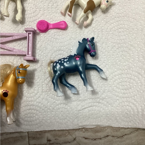 Vintage Littlest pet shop Kenner 90s horses fence and brush - Picture 5 of 5